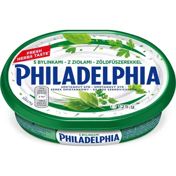Philadelphia – – – – Smetanový sýr s bylinkami