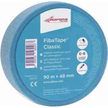 Sádrokartonová deska Páska bandáž samolepící tkaninová FibaTape modrá 48x90 m Likov