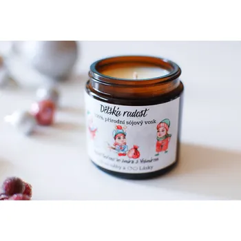 Svíčka By Annie Sójová svíčka Dětská radost 120ml