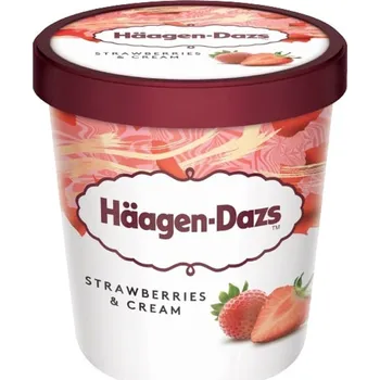 Bonbon Häagen-Dazs Strawberries & Cream