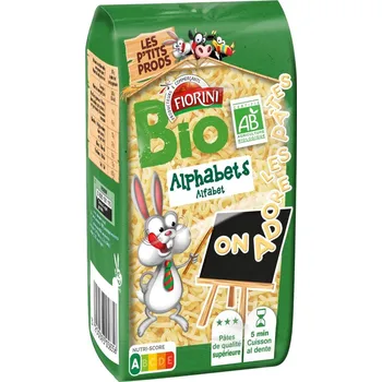 Fiorini BIO Těstoviny ve tvaru písmenek