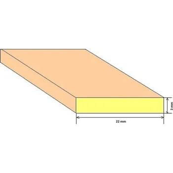 Omítník dřevěný – 2 m