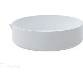 Miska odpařovací PTFE s výlevkou | BOLA (Objem (ml): 100, Výška (mm): 18, Průměr vnější x vnitřní (mm): 105 x 100, Balení (ks): 1)