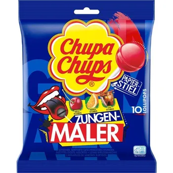 Bonbon Chupa Chups Tongue Painter lízátka (10 kusů)