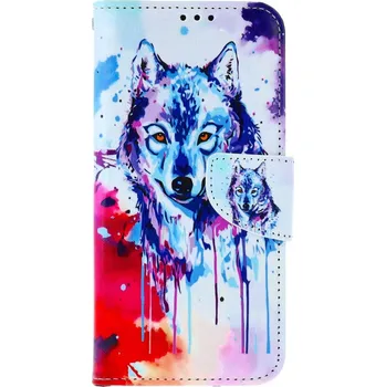 Pouzdro na mobilní telefon Pouzdro Samsung A16 Kresba vlka (kryt neboli obal na Samsung A16)