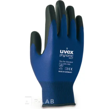 Pracovní rukavice Rukavice proti pořezání UVEX phynomic WET (Velikost: 9, Délka (mm): 210–250, Balení (ks): 2 páry)