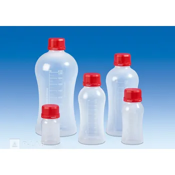 Láhev VITgrip™ PP širokohrdlá | VITLAB (Objem (ml): 2 000, Dělení (ml): 100, Výška bez víčka (mm): 278, Průměr dna (mm): 126, Balení (ks): 1)