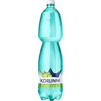 Voda Korunní Limeta a máta