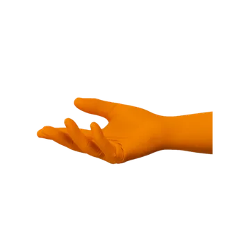 Pracovní rukavice Rukavice SHIELDskin™ ORANGE NITRILE™ 260 | SHIELD SCIENTIFIC (Balení: Karton, Velikost: XL, Balení (ks): 10 x 90)