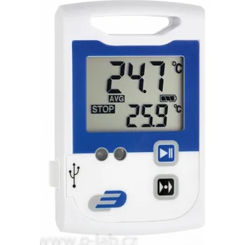 Teplotní datalogger LOG 100 a LOG 110 | DOSTMANN (Popis: Externí teplotní sonda 3 x 40 mm, 3 m kabel)