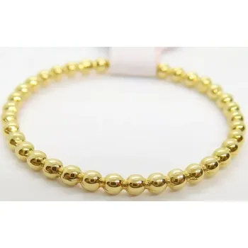 Prsten Klenoty Budín Dámský zlatý kuličkový prsten 585/1,16gr vel. 61 HK1193 (Klenoty Budín Dámský zlatý kuličkový prsten 585/1,16gr vel. 61 HK1193)