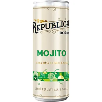 Rum Božkov Republica Mojito 6% obj.