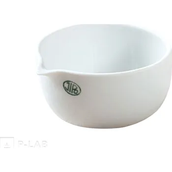Miska žíhací porcelánová hluboká s výlevkou (Objem (ml): 21, Průměr (mm): 40, Výška (mm): 20, Balení (ks): 1)