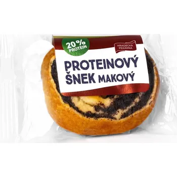 Trvanlivě pečivo Hradecká pekárna Proteinový šnek