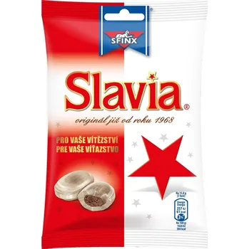 Bonbon Nestlé Sfinx Slavia bonbóny s peprmintovou příchutí a kakaovou náplní