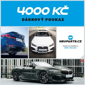 Dárková visačka Elektronický dárkový poukaz v hodnotě 4000 Kč