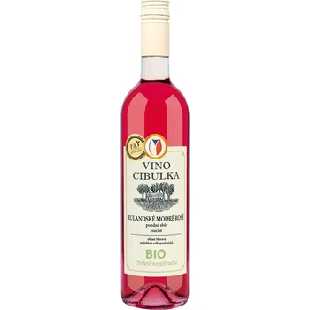 Víno Vino Cibulka BIO Rulandské modré rosé 2022 pozdní sběr