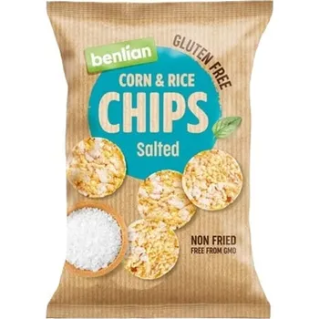 Chips Benlian Kukuřičné chipsy klasik s mořskou solí