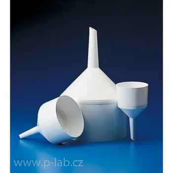 Nálevka Büchnerova PP | KARTELL (Objem (ml): 70, Vnitřní průměr (mm): 55, Velikost otvorů (mm): 1,0, Balení (ks): 1)