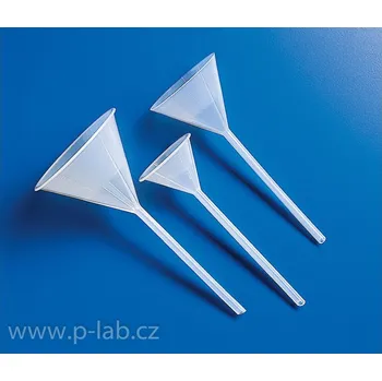 Nálevka s dlouhým stonkem PP | KARTELL (Průměr (mm): 100, Průměr stonku (mm): 8, Balení (ks): 1)