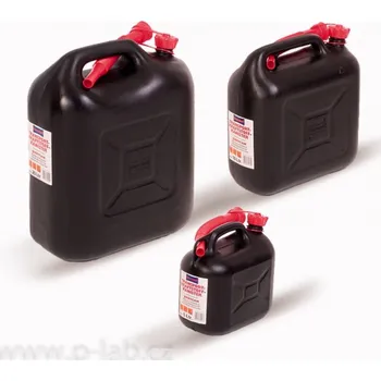 Kanystr Kanystr na pohonné hmoty HDPE (Objem (l): 20, Rozměry š × h × v (mm): 365 x 178 x 435, Vnitřní průměr hrdla (mm): 29, UN značení: 3H1/Y/150, Balení (ks): 1)