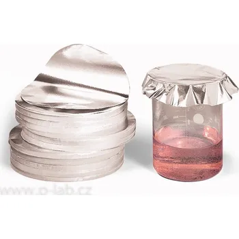 Obalový materiál Fólie hliníková - kruhové výseky (Průměr (mm): 120, Balení (ks): 1000)