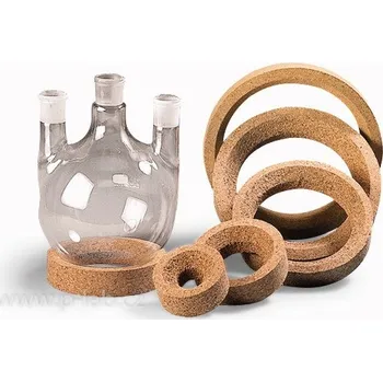 Podložka korková pod baňky (Pro baňky (ml): 1 000 - 2 000, Vnější průměr (mm): 170, Vnitřní průměr (mm): 120, Balení (ks): 5)