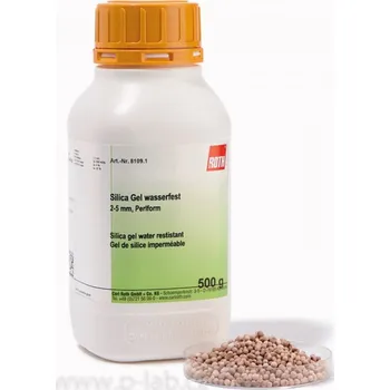 SILIKAGEL ODOLNÝ VŮČI VODĚ (Čistota: 2-5 mm, perly, Balení: 500 g)