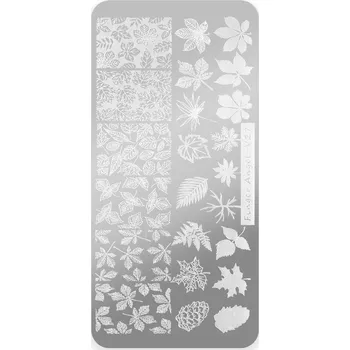 GNB LAB - Razítkovací destička podzimní listy Finger Angel-V27