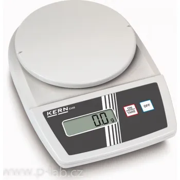 Laboratorní váha Váha školní EMB | KERN (Model: EMB 5.2 K5, Váživost (g): 5 200, Rozlišení (g): 5, Linearita (g): &plusmn10, &Oslash misky (mm): 150, Rozměry (mm) (š x h x v): 170 x 240 x 39)