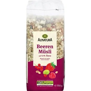 Alnatura BIO Müsli s bobulovitým ovocem