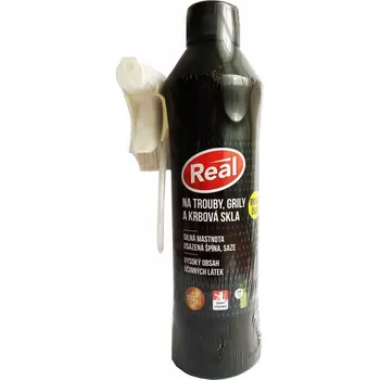 Real Prostředek na trouby, grily a krbová skla