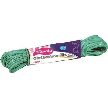 Sušák na prádlo Niteola Klasická šňůra na prádlo 20 m