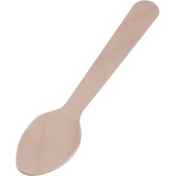 Příbor Niteola Dřevěná kávová lžička 11 cm