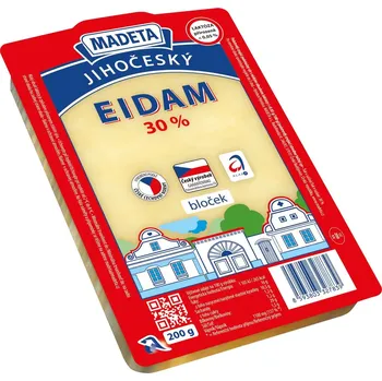 Madeta Eidamský sýr 30% bloček