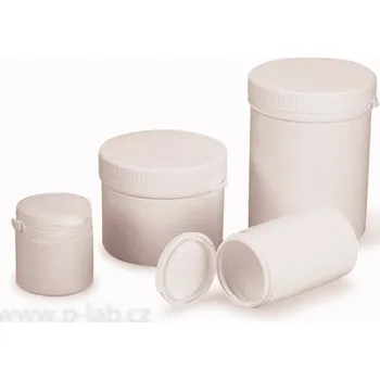 Dóza s odtrhávacím bezpečnostním proužkem (Objem (ml): 30, Průměr (mm): 35 , Výška (mm): 54, Materiál dózy: HDPE, Balení (ks): 10)