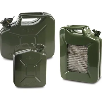 Kanystr Kanystr kovový na palivo (Typ: EXPLO-SAFE, Objem (l): 5, Rozměry (š x d x v) (mm) : 120 x 230 x 310 , Balení (ks): 1)