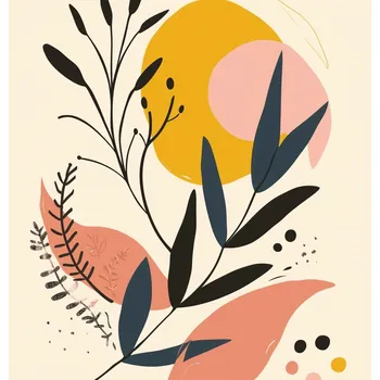 Plakát Plakát Šepot Přírody bez rámu 50 x 50 cm