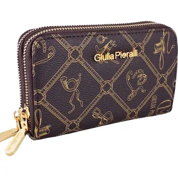Peněženka Dámská peněženka Giulia Pieralli GP701 hnědá (Dámské peněženky značkové)