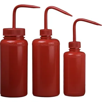 Střička úzkohrdlá a širokohrdlá PE červená (Objem (ml): 500, Hrdlo: široké, Průměr víčka (mm): 53, Balení (ks): 1)