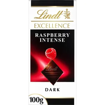 Čokoláda Lindt Čokoláda EXCELLENCE Hořká s kousky malin