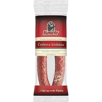 párek, klobása, špekáček Kmotr Čertova klobása