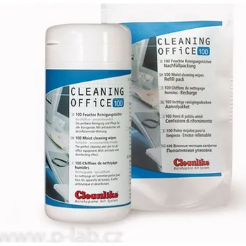 Papírový ubrousek Ubrousky čistící na malé povrchy (Popis: Ubrousky v pouzdře, Balení (ks): 100)