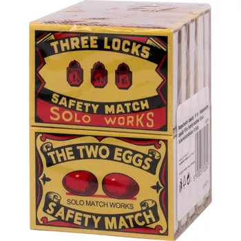 Zápalky Solo Bezpečnostní zápalky (10×38 ks)