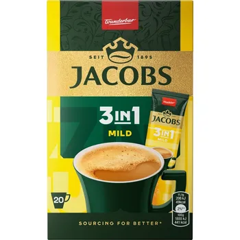 Káva Jacobs Latte Mild 3v1 (20×11,1 g)