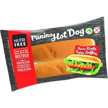 Nutrifree Hot dog žemličky bez lepku