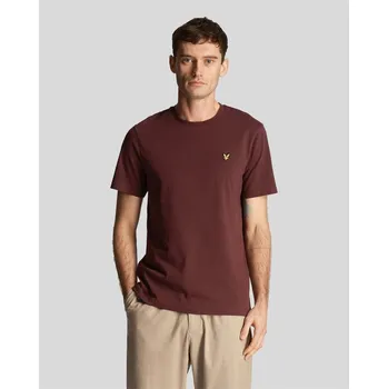 Pánské tričko Tričko Lyle and Scott Burgundy Z562 1046040 XL