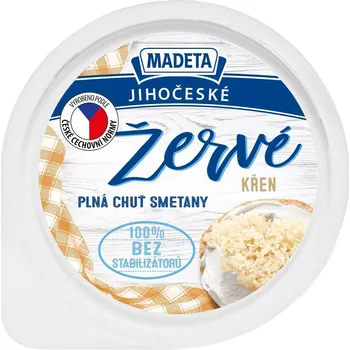 Madeta Jihočeské žervé křen