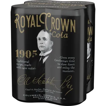 Nealkoholický nápoj Royal Crown Cola classic plech (4×330 ml)