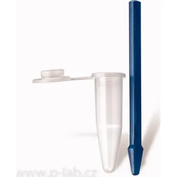 Jednorázové nádobí Mikrohomogenizátory na jedno použití (Typ: Standardní, Pro mikrozkumavky: 0,5 ml , Délka : 7 cm, Balení (ks): 100)